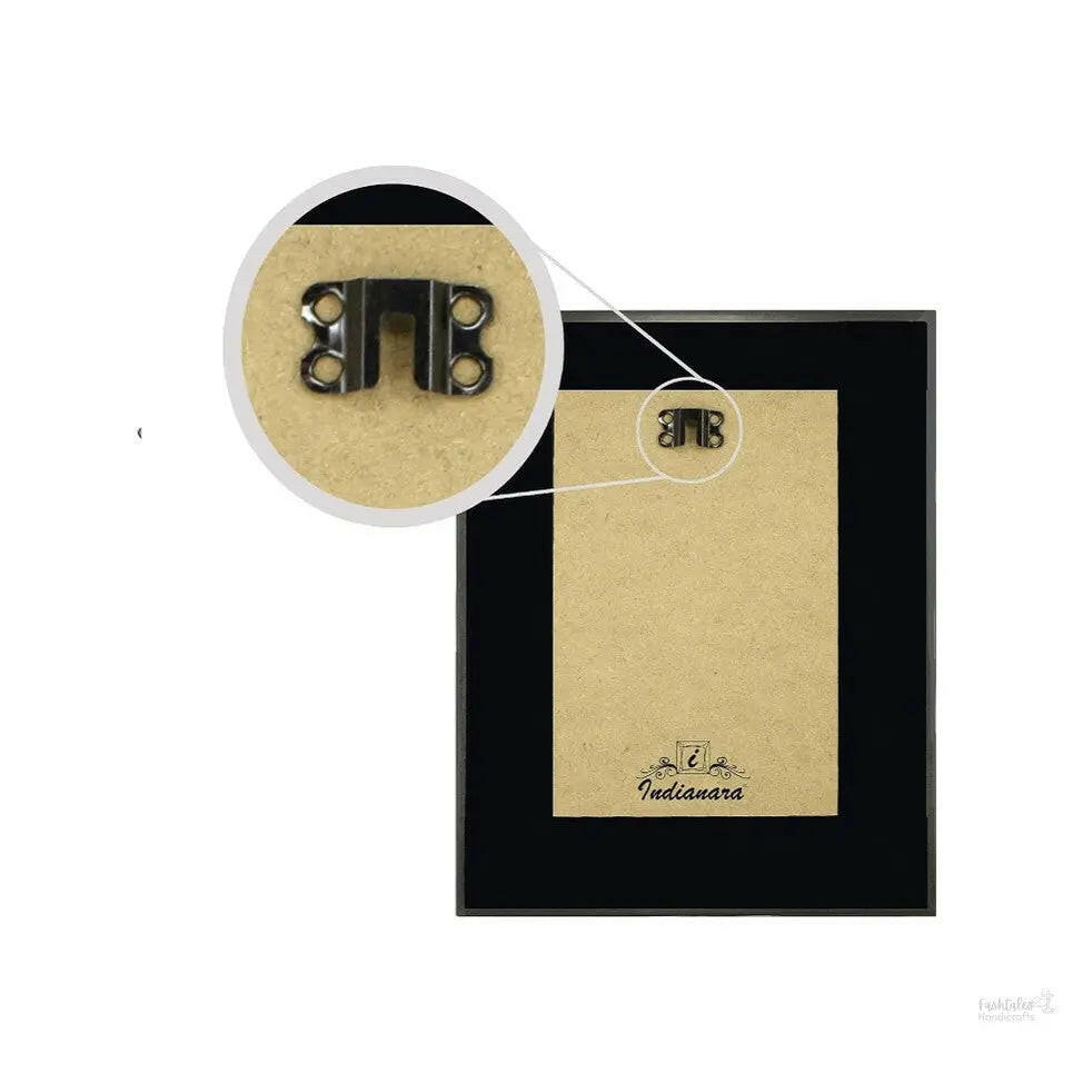 Baby krishna Painting Synthetic Wood, 27x30.5x1cm, Multicolour (GB1)