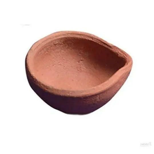 Clay Diya handmade for Diwali and Puja Set of 11 Earthernware Table Diya Set