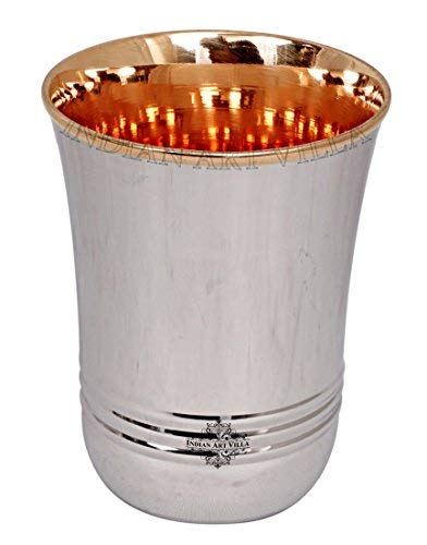 Indian Art Villa Copper Tumbler Set - 4 Pieces