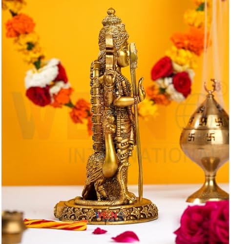 WELNO Antique Murugan Kartikeya Idol