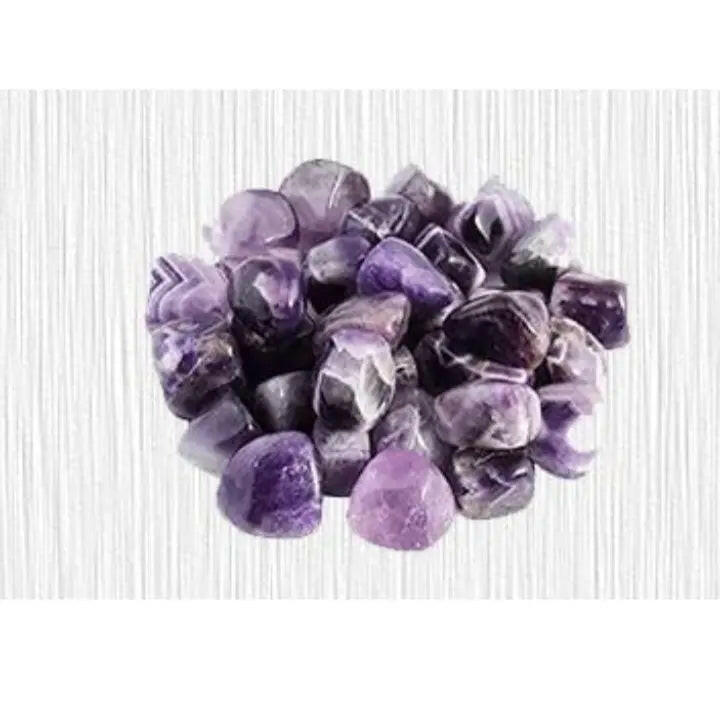 Amethyst Agate Tumble/Pebbles Stone Fashtales Handicrafts