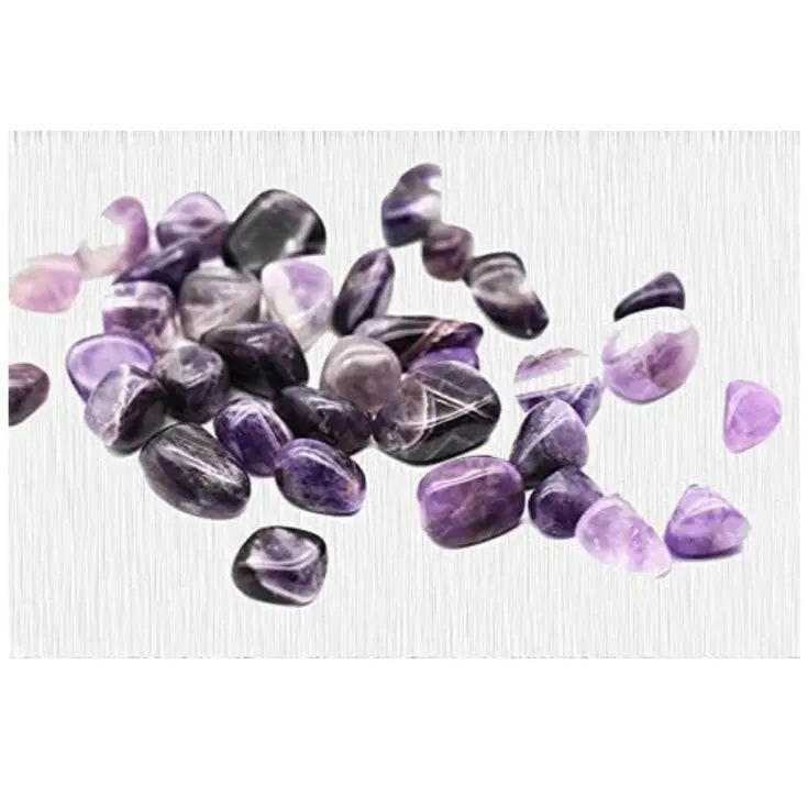 Amethyst Agate Tumble/Pebbles Stone Fashtales Handicrafts