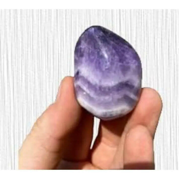 Amethyst Agate Tumble/Pebbles Stone Fashtales Handicrafts
