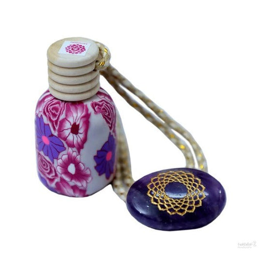 Crown/Sahasrara Chakra Attar/Perfume/Fragrance Oil With Crown/Sahasrara Chakra Healing Stone |100% Pure | Exotic Premium Collection | A Gift