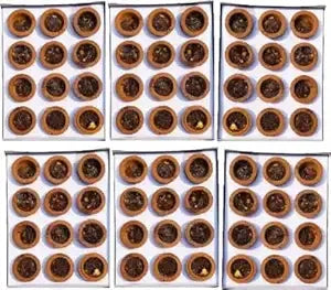  Cups Original Cow Dung Loban Dhoop Cups