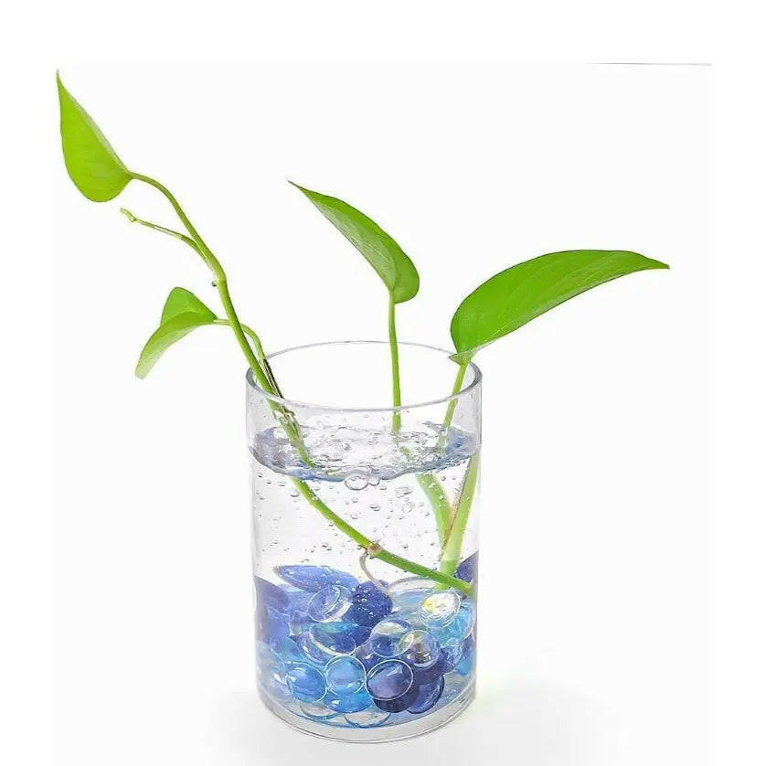 Decorative Super Shiny Glossy Glass Pebbles Stone for Vase Fillers Plant Pots Home Garden & Outdoor Decoration Fashtales Handicrafts