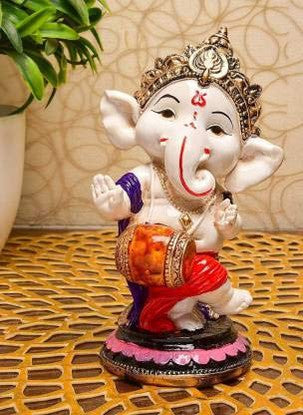 Fashtales Handicrafts Ganesh Showpiece (Dholak Ganesh, Standard)