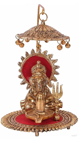 Ganesh Shiv Ji Idol Murti Idol Sculpture for Home and Office Temple and Gift Decor Decorative Showpiece 14.43 cm