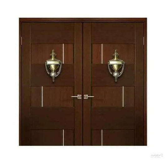 Georgian Quality Brass Door Knocker with Door Decor Antique Finish (Pack of 1)