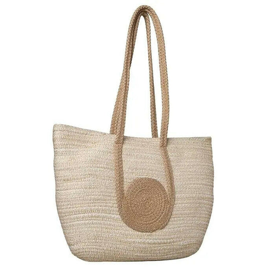 Fashtales handicrafts Handmade JuteRope Bag |Women's Tote Shoulder Bag with Rope Handles | For Your Daily Use Shopping