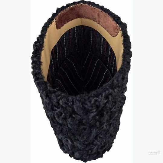 Karakul Hat/Persian Hat - Astrakhan Fur Karakul/Persian Cap with Sweatband - Karakul Hat Mens Winter Hats.