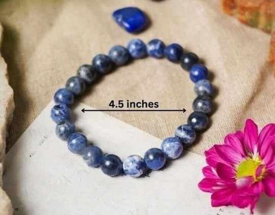 Lapis Lazuli Zodiac Crystal Healing Bracelet For Adults Size : 8 Mm Bracelet