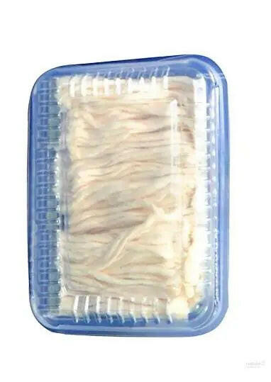 Long Cotton Diya Wicks for Pooja, White -1000 Pieces