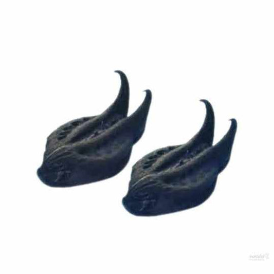 Natural Bat Head Roots- Telugundi Kaya - Singadas - Wood Devil/Evil Pods Black (21 Pcs)