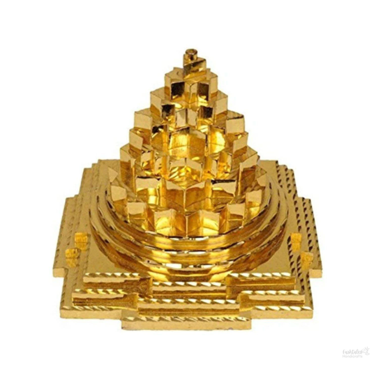 Pure Brass Meru Shree/Shri Yantram for Diwali/Lakshmi Pooja