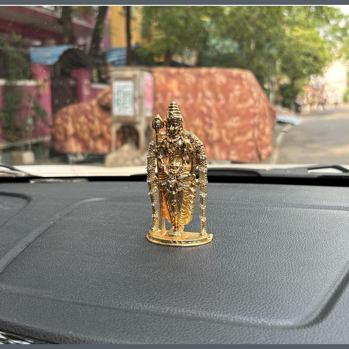 Fashtales handicrafts Lord Murugan Idol for Car Dashboard