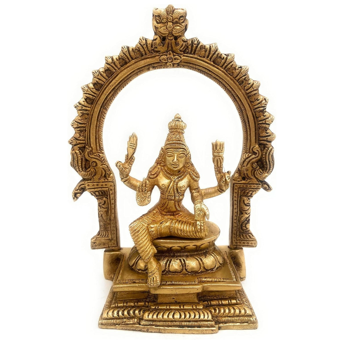 Fashtales handicrafts Brass Lord Karthikeyan Idol | Murugan Statue | Kumaraswamy | Swaminatha Murti | Subramanya | Kumara| Mahasena | Shanmukha | Subrahmanya