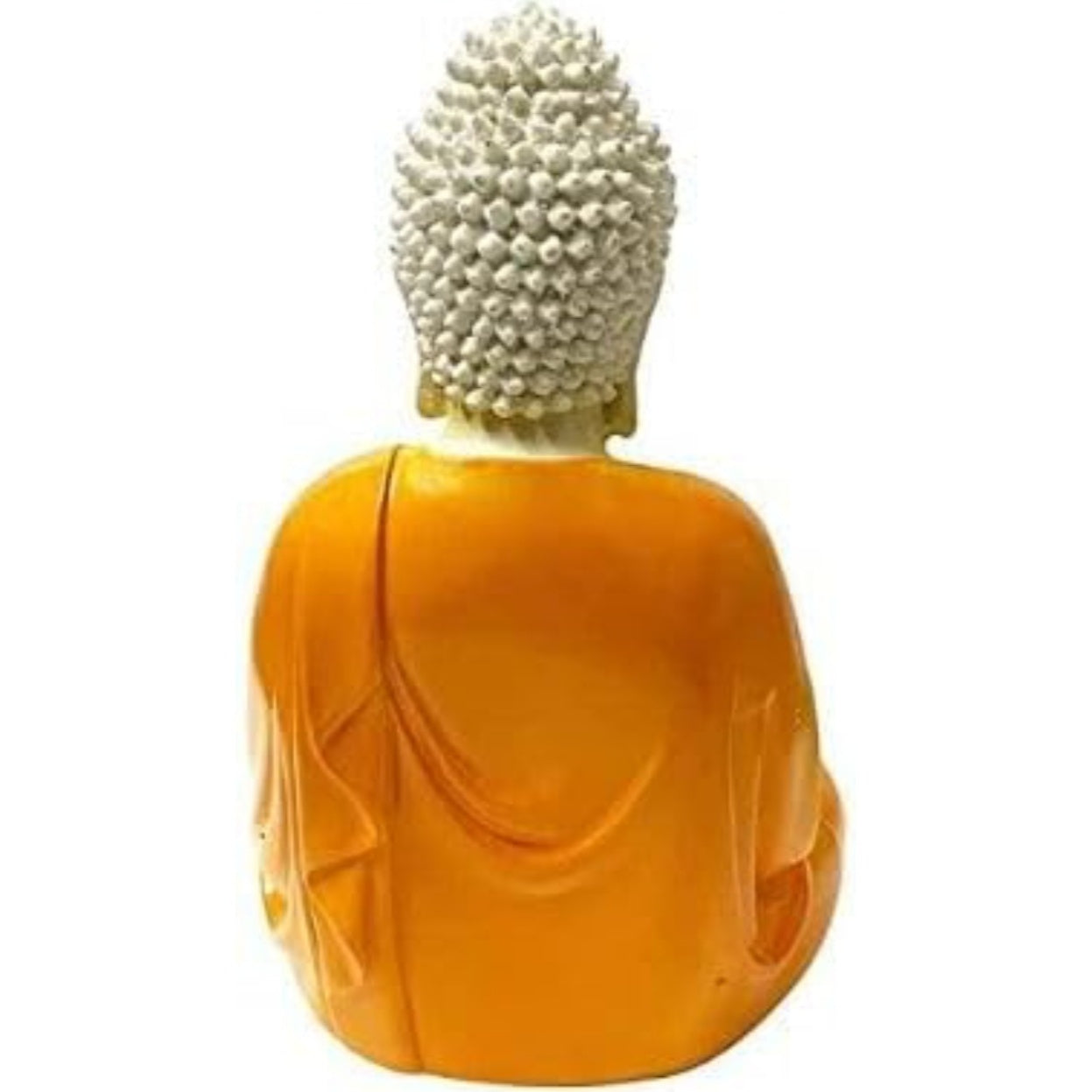 Fashtales handicrafts Handcrafted Polymarble Meditation/Dhyan Buddha Statue