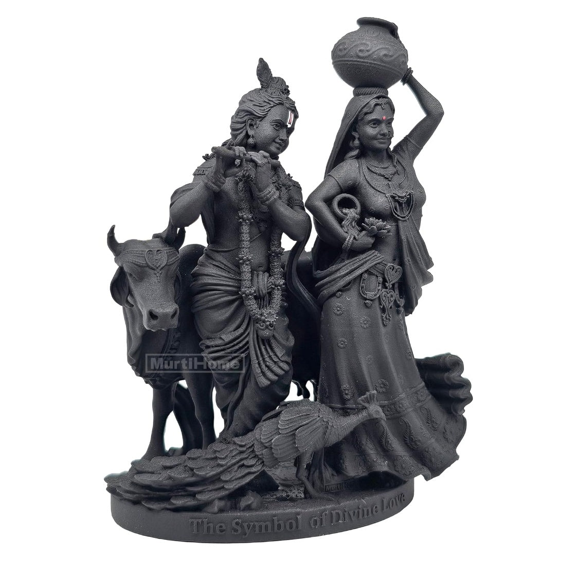 Fashtales handicrafts Radha Krishna 3D Printed UV Resin Statue