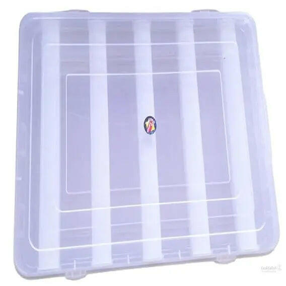 Transparent Stylish Multipurpose Plastic Bangle Box With 5 Detachable Rods For Women and Girls,Organizer Accessories Plastic Storage Box For Jewellery (Large)