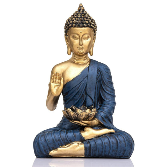 new meditating sitting buddha statue