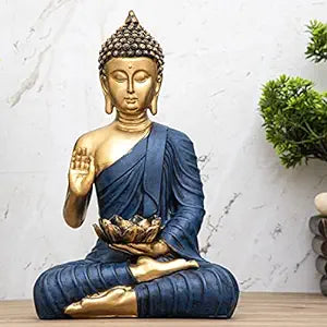  new meditating sitting buddha statue